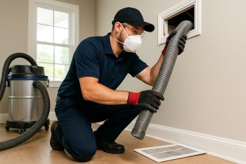 Professional duct cleaning